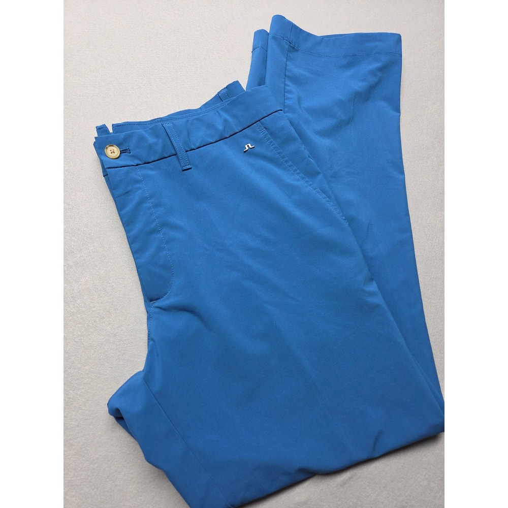 J.Lindeberg Elliot Slim Fit Micro Stretch Golf Pants Blue 33x30 56MG123570508